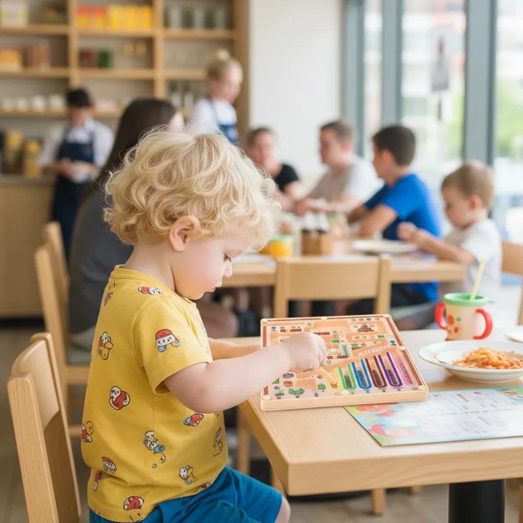 Labyrinthe Magnétique Éducatif – Jouet Montessori Enfant 2-6 ans