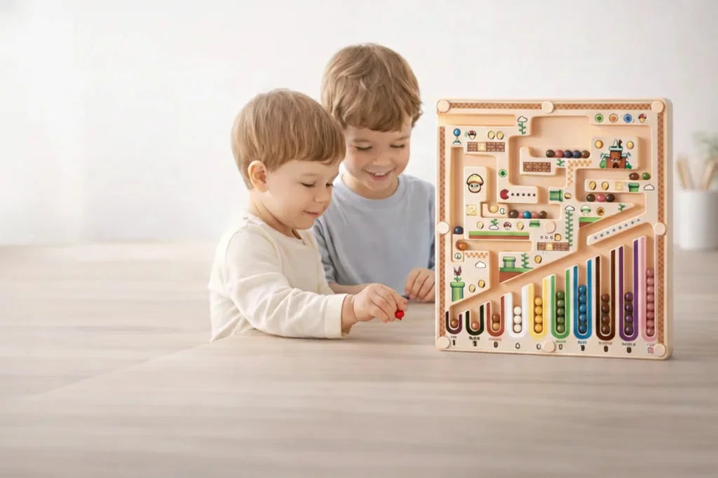 Labyrinthe Magnétique Éducatif – Jouet Montessori Enfant 2-6 ans